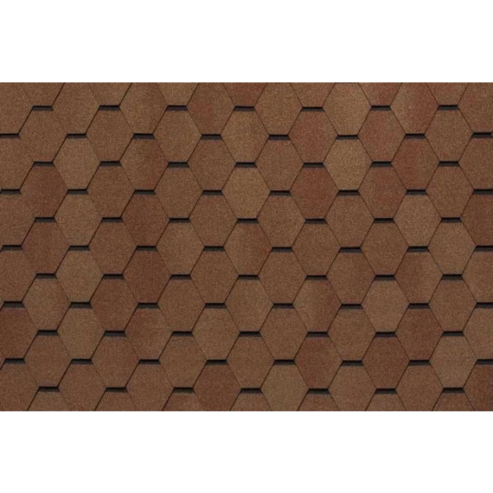 Гибкая черепица Тегола Business Нордик Терракота